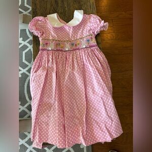 Marmellata Easter smocked dress